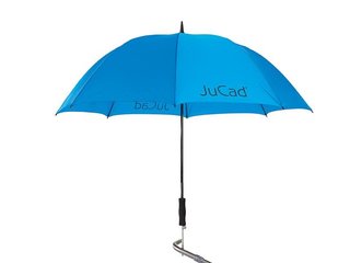 JuCad paraguas de golf telescópico 68" con pin, azul