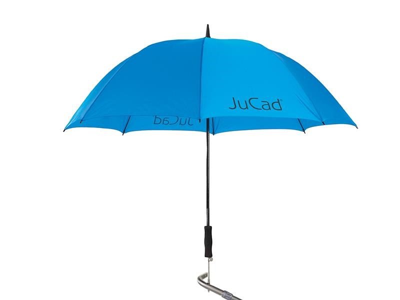 JuCad paraguas de golf telescópico 68" con pin, azul