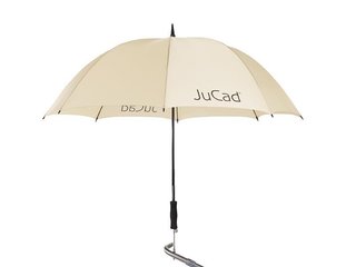 JuCad JuCad telescopic golf umbrella 68" with pin, beige