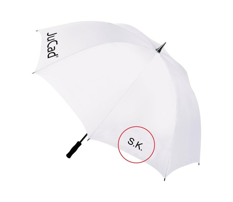 JuCad JuCad telescopic golf umbrella 68" with pin, beige