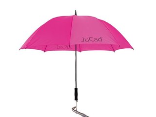 JuCad paraguas de golf telescópico 68" con pin, rosa