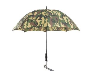 JuCad paraguas de golf telescópico 68" con pin, camuflaje