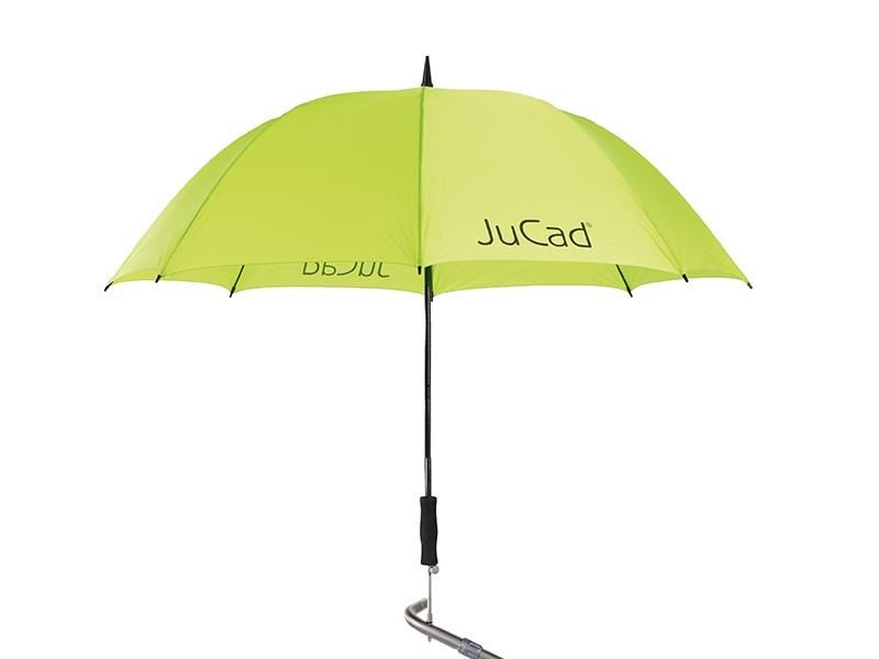 JuCad paraguas de golf telescópico 68" con pin, verde