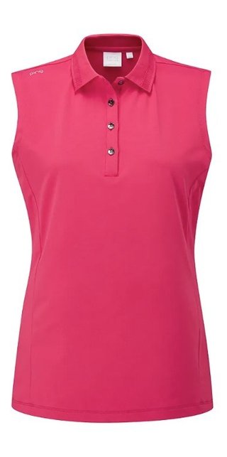 PING Solene sleeveless polo de mujer, rosebud