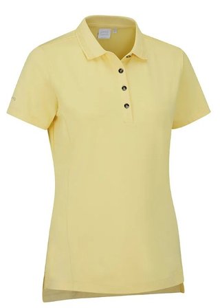 PING Sedona polo de mujer, amarillo limón