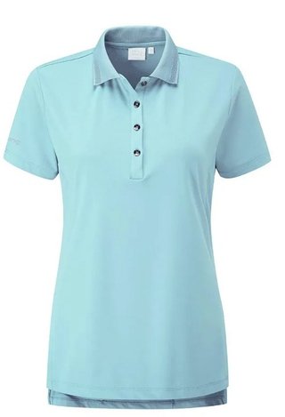 PING Sedona polo de mujer, azul cielo