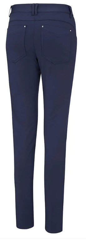PING Verity II pantalones slim fit de mujer, azul marino