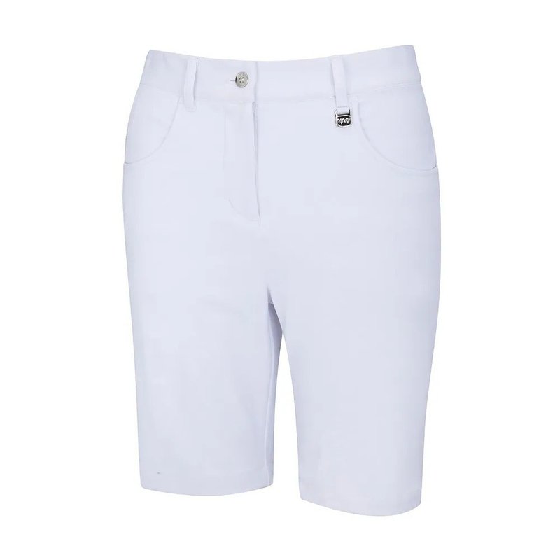 PING Verity II pantalón corto de golf para mujer, blanco