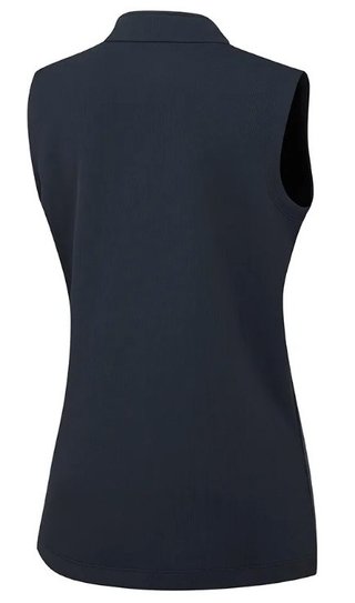 PING Lyla half zip chaleco de mujer, azul marino