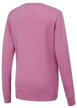 PING Tatton jersey de cuello en V de mujer, rosa