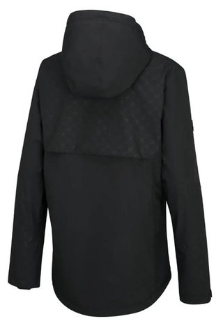 PING Milli Hooded chaqueta impermeable de mujer, negra