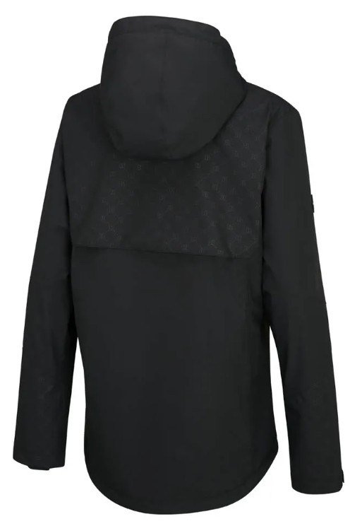PING Milli Hooded chaqueta impermeable de mujer, negra