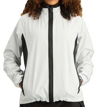 PING Stevie chaqueta impermeable de mujer, gris/negro