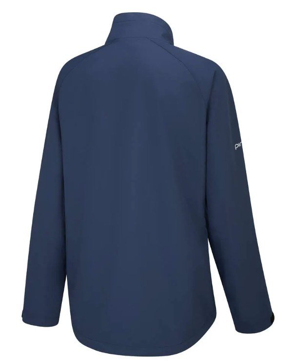 PING Stevie chaqueta impermeable de mujer, azul/blanco