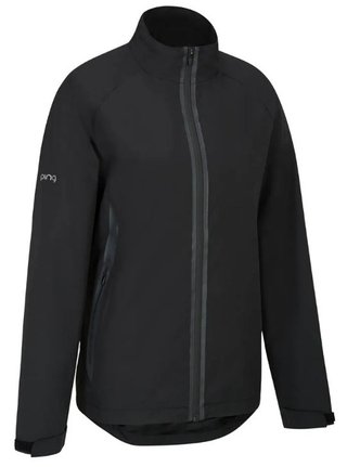 PING Stevie chaqueta impermeable de mujer, negra