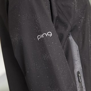 PING Stevie chaqueta impermeable de mujer, negra