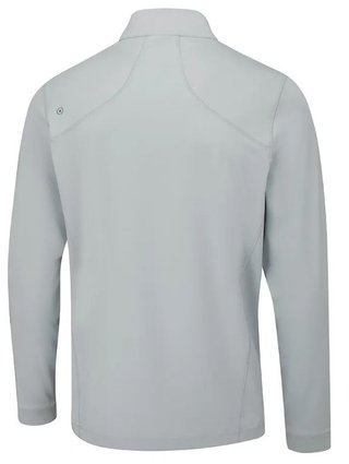PING Latham Half Zip chaqueta polar para hombre, pearl grey