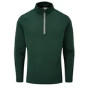 PING Ramsey half zip ribbed fleece pullover para hombre, pine