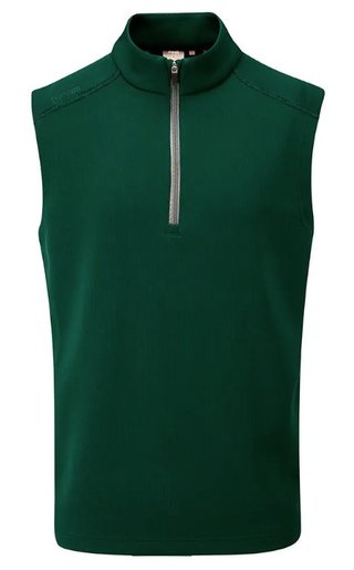PING Ramsey veste polar acanalada de hombre, verde pino