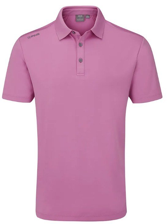 PING Lindum polo de hombre, rosa