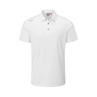 PING Lindum polo de hombre, blanco
