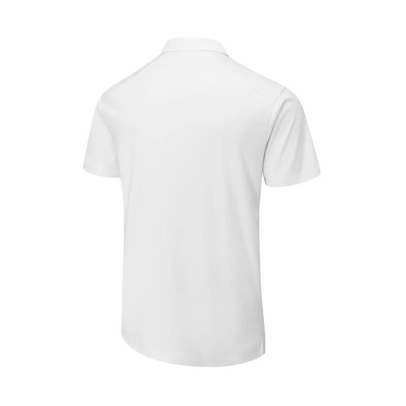 PING Lindum polo de hombre, blanco