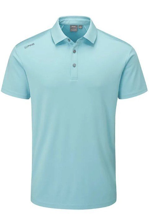 PING Lindum polo de hombre, azul cielo