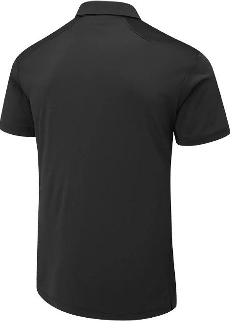 PING Lindum polo de hombre, negro
