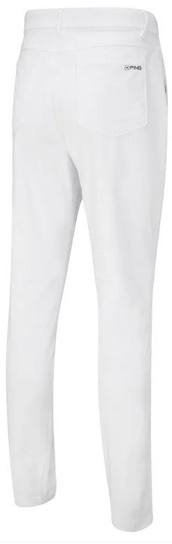 PING Tour Tapered Fit pantalones de hombre, blanco