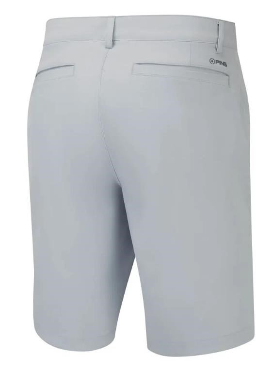 PING Bradley II pantalones cortos de hombre, gris perla