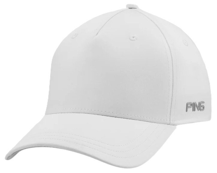 PING Cresting gorra de hombre, blanca