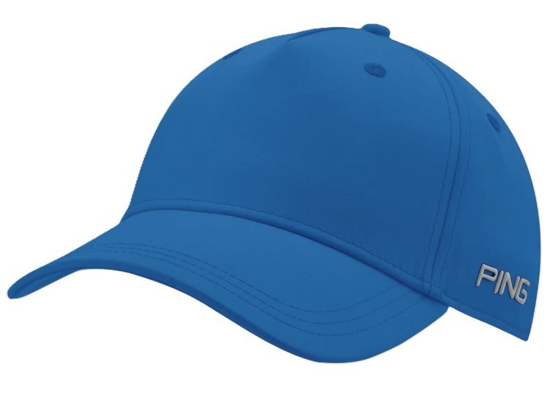 PING Cresting gorra de hombre, azul snorkel