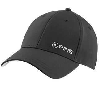 PING Eye gorra de hombre, negra