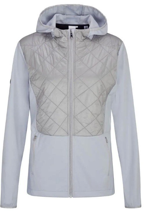PING Gem Hybrid Hooded chaqueta de mujer, gem quiet grey