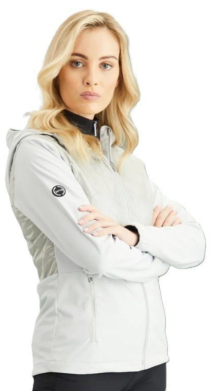 PING Gem Hybrid Hooded chaqueta de mujer, gem quiet grey
