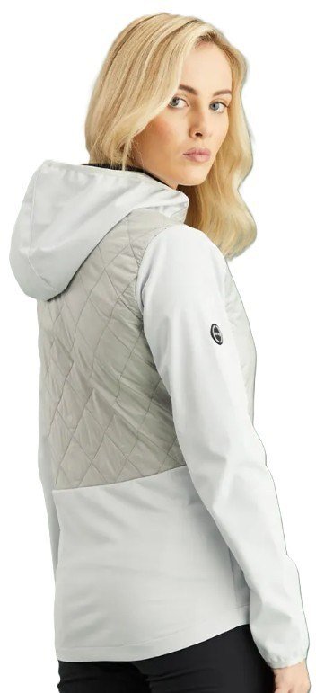 PING Gem Hybrid Hooded chaqueta de mujer, gem quiet grey