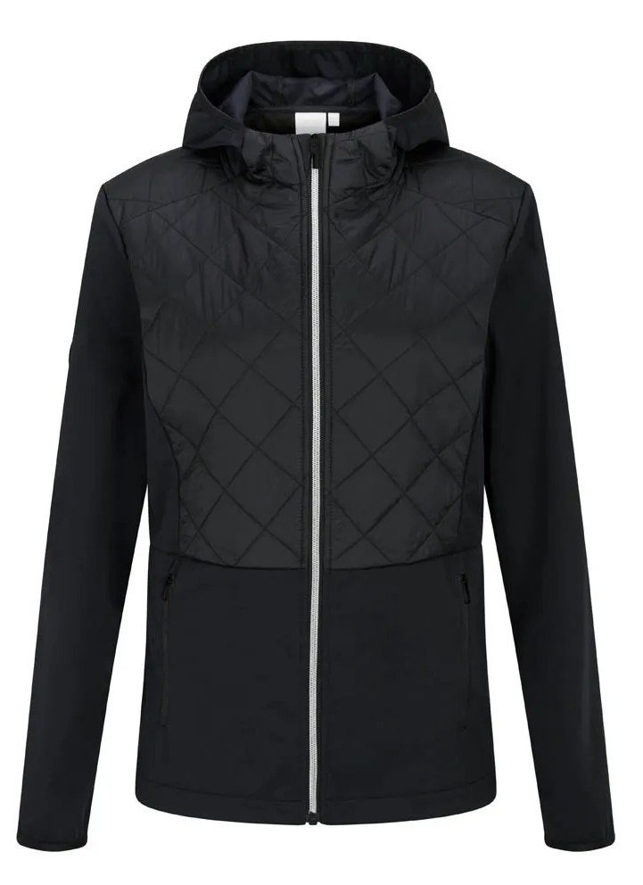 PING Gem Hybrid Hooded chaqueta de mujer, negra