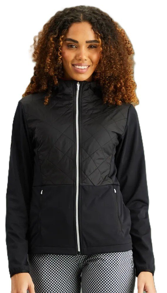 PING Gem Hybrid Hooded chaqueta de mujer, negra