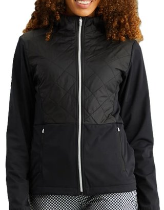 PING Gem Hybrid Hooded chaqueta de mujer, negra