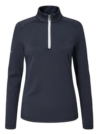 PING Sonya Fleece sudadera de mujer, azul marino