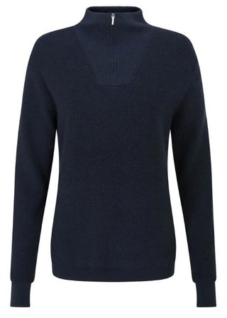 PING Kaylah Half Zip Lined jersey de mujer, azul marino