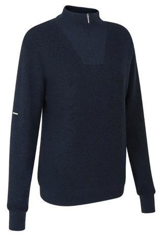 PING Kaylah Half Zip Lined jersey de mujer, azul marino