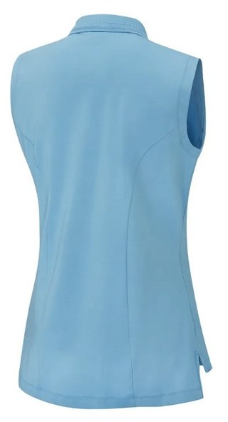 PING Solene Sleeveless polo de mujer, laguna