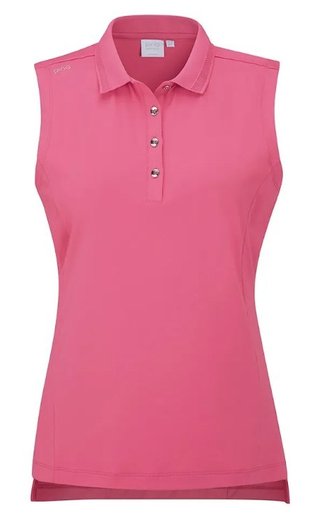 PING Solene Sleeveless polo de mujer, pink blossom
