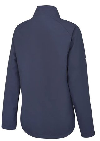 PING Freda chaqueta impermeable de mujer, oxford blue/blanco