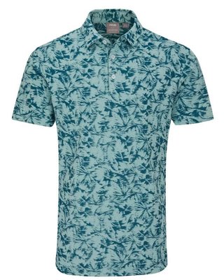 PING Diego polo de hombre, misty green multi