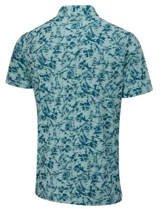 PING Diego polo de hombre, misty green multi
