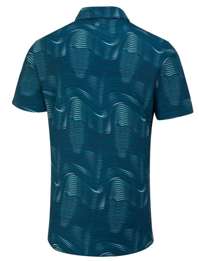 PING Optic Groove polo de hombre, forest multi