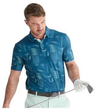 PING Optic Groove polo de hombre, forest multi