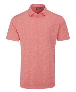 PING Geo Camo polo de hombre, desert flower